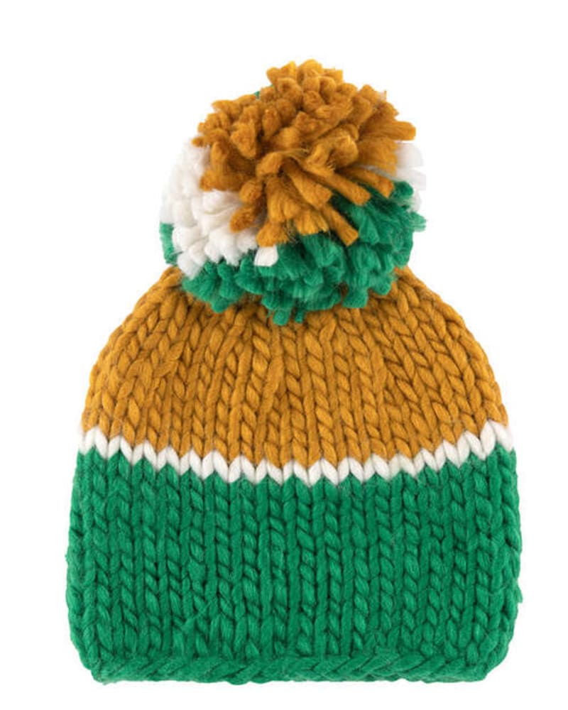 Front of a size None Vermot Hat in Green by Shiraleah. | dia_product_style_image_id:242941
